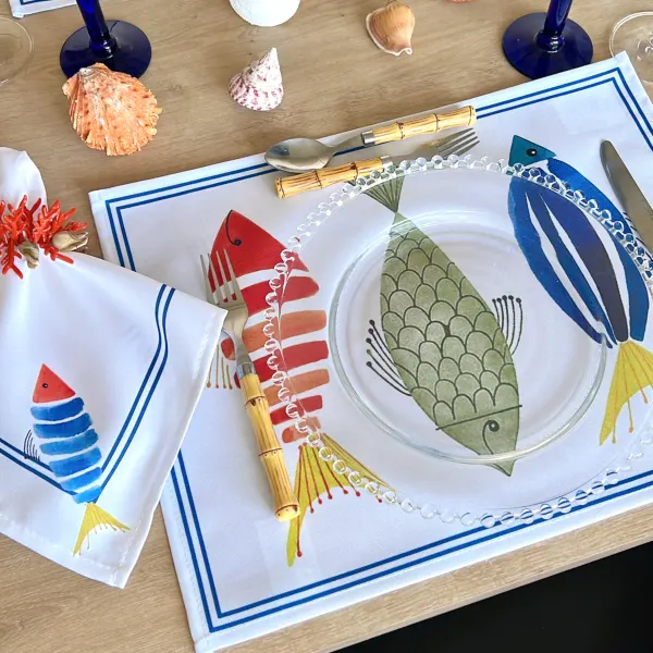 Um lugar posto com o Kit Fish